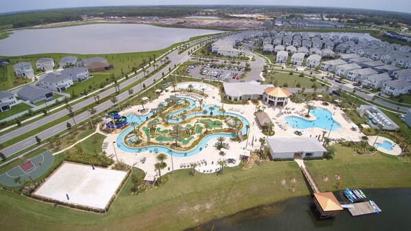 Aerial view - Gorgeous Two Bedroom Apt Close to Disney 306 4721 @Storey Lake Resort (Kissimmee)