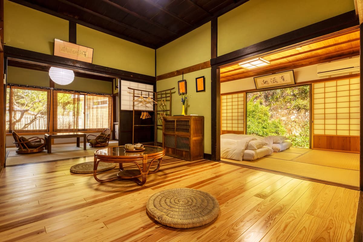 Japanese Style Room for 8 Guests, Non Smoking | Down duvets, individually decorated, individually furnished, desk