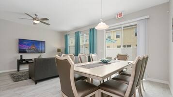 60-inch Smart TV with cable channels, TV, Netflix