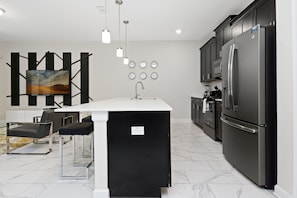 Townhome, 4 Bedrooms | Private kitchen | Full-sized fridge, microwave, oven, stovetop - Four Bedrooms w/ Pool Townhome 4841 (Kissimmee)