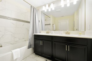 Townhome, 4 Bedrooms | Bathroom | Free toiletries, hair dryer, towels, soap - Four Bedrooms w/ Pool Townhome 4841 (Kissimmee)