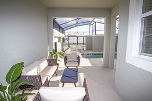 Townhome, 4 Bedrooms | Terrace/patio - Gorgeous 4 Bedroom w/ Pool Close to Disney 4836 (Kissimmee)