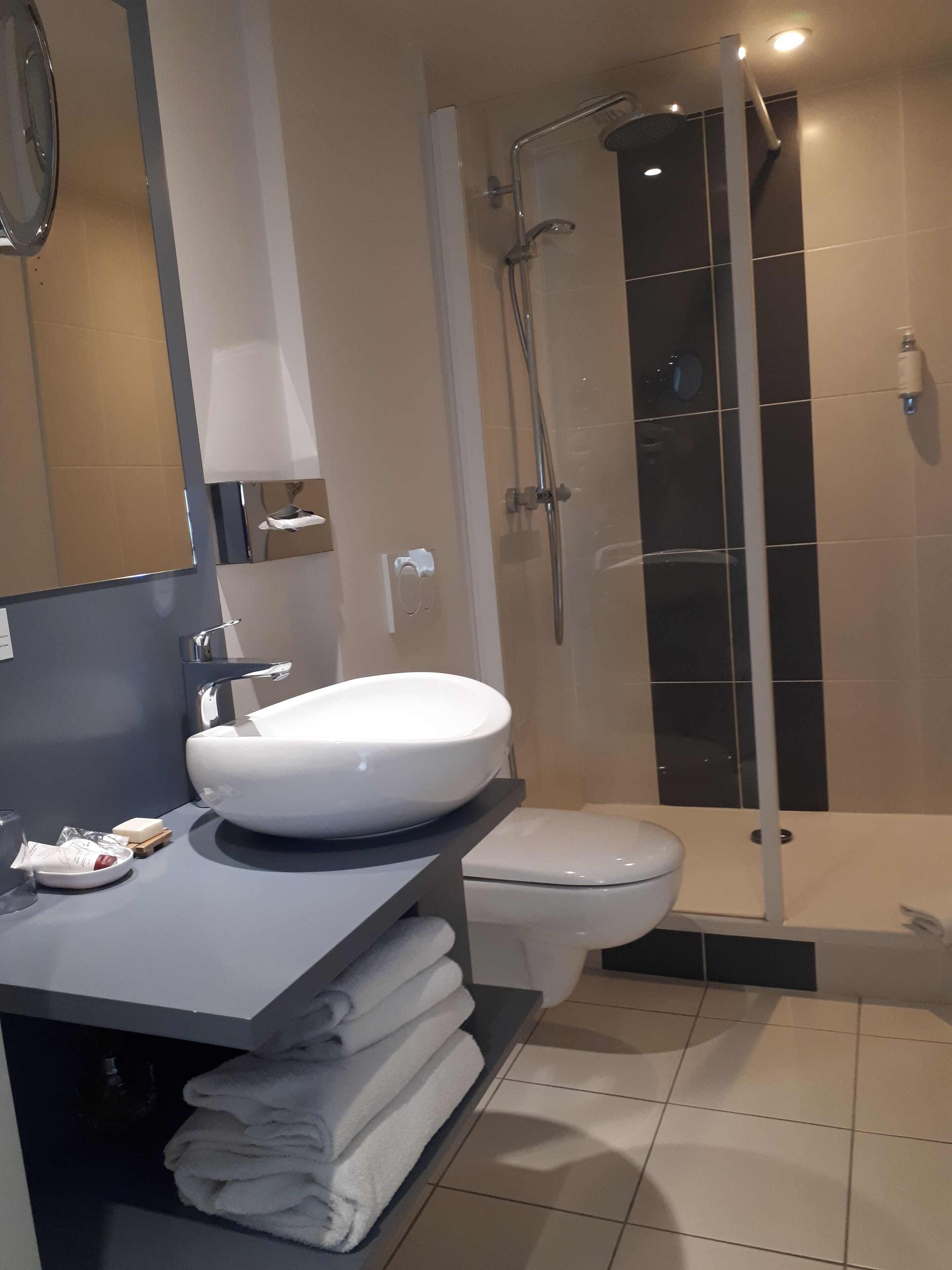 classic double room single use | bathroom shower