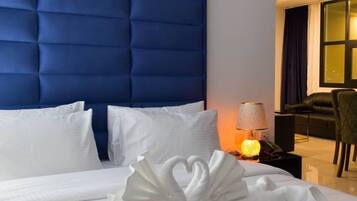 In-room safe, blackout drapes, iron/ironing board