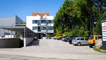 Fassade der Unterkunft