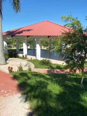 Enceinte de l’hébergement