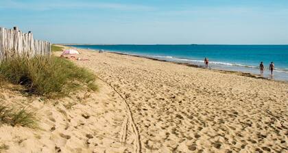 Herrliche Wohnung in einem Ferienhaus für 4 Gäste mit W-LAN, TV, Terrasse und Haustiere erlaubt