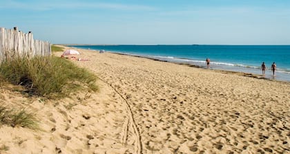 Bel appartement dans une maison de vacances pour 5 personnes avec WIFI, TV et terrasse