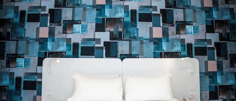 Studio suite, uitzicht op stad | Luxe beddengoed, donzen dekbedden, bedden met traagschuimmatras