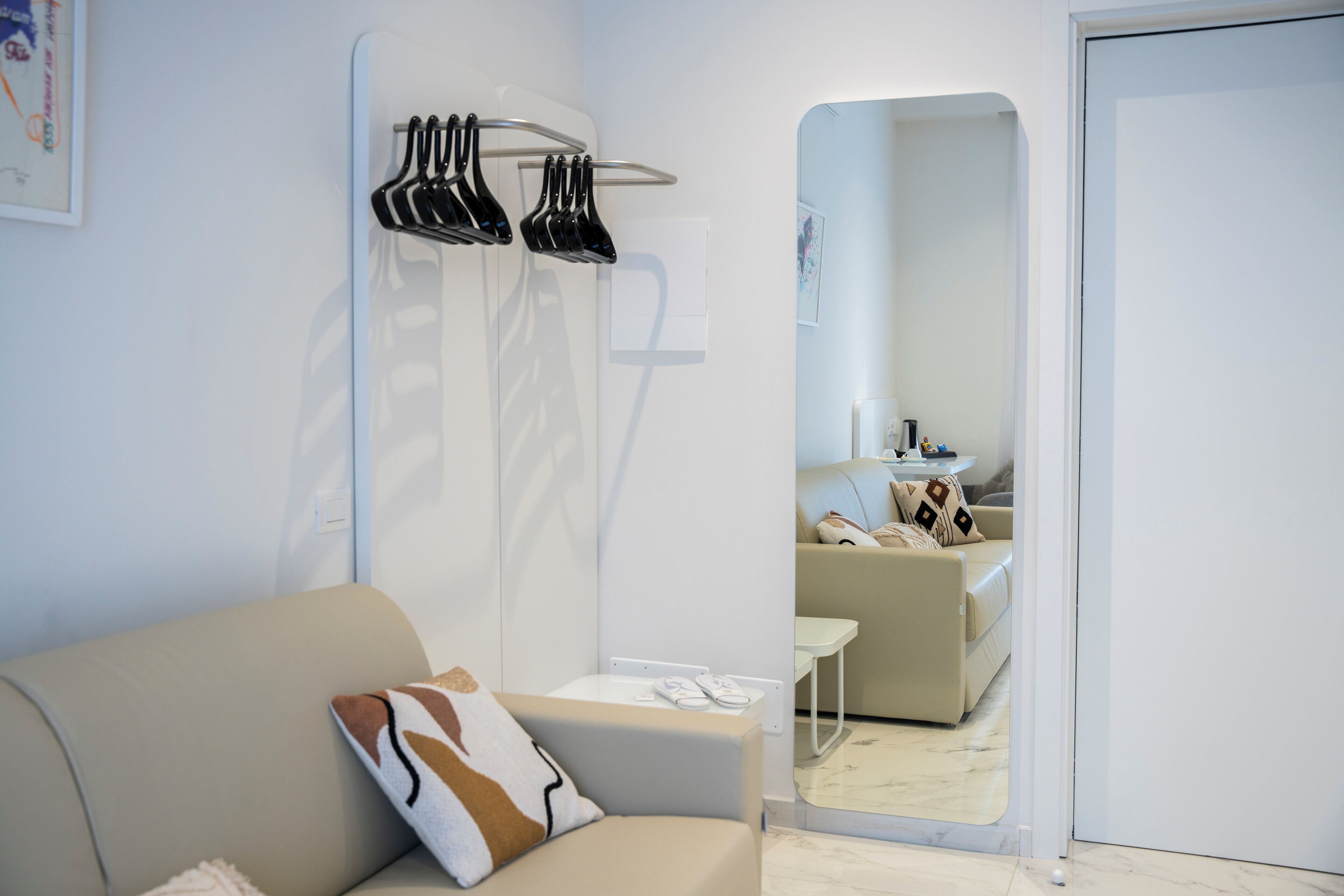 Suite Studio, vue ville | Coin séjour