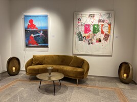 Sitteområde i lobbyen