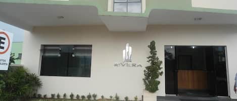 Façade de l’hébergement