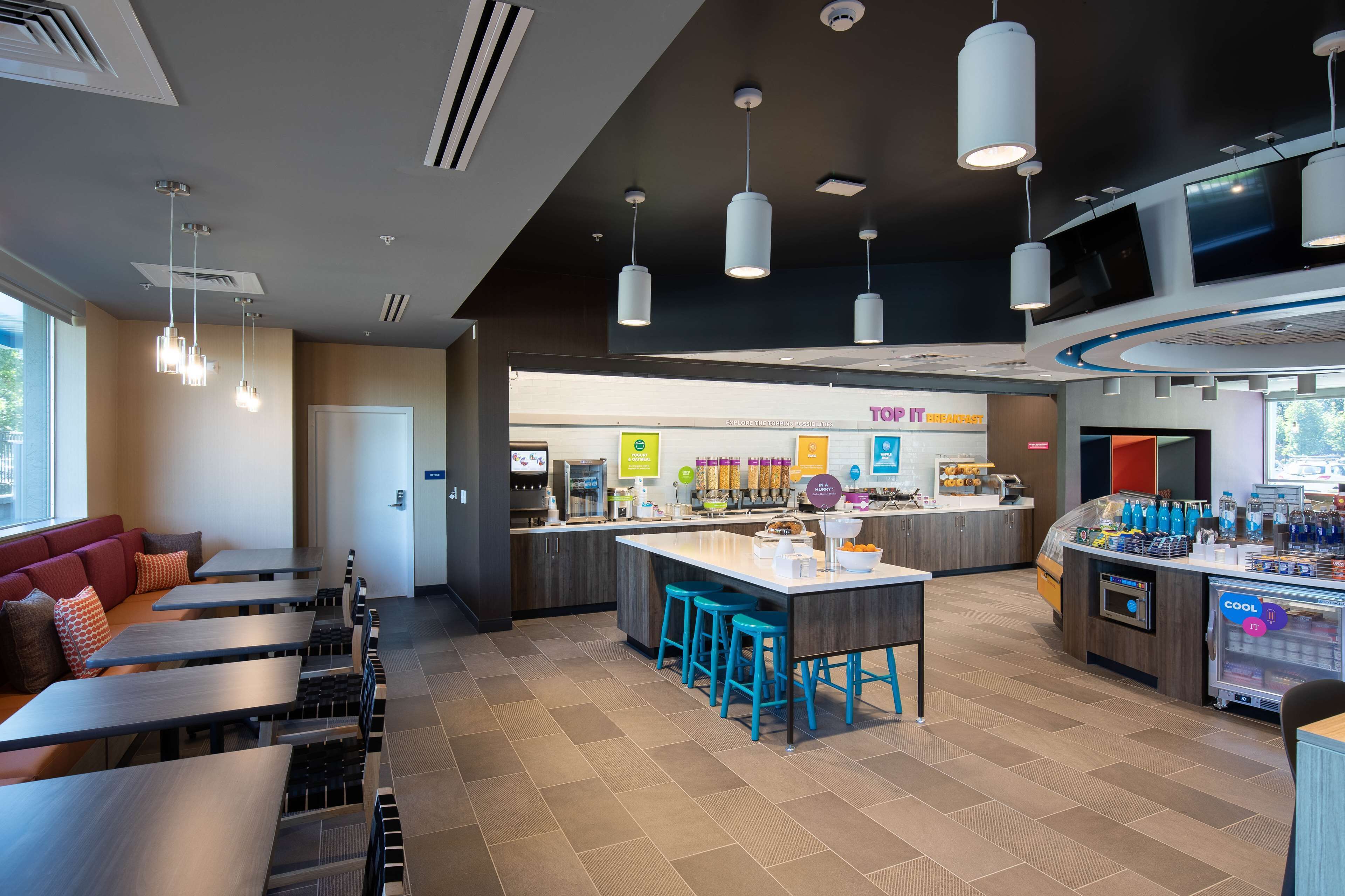 Gratis frukostbuffé varje dag 