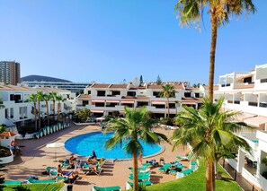 Family Apartment, 2 Bedrooms, Pool View | View from room - Pool View Los Cristianos by HelloApartments (Arona)