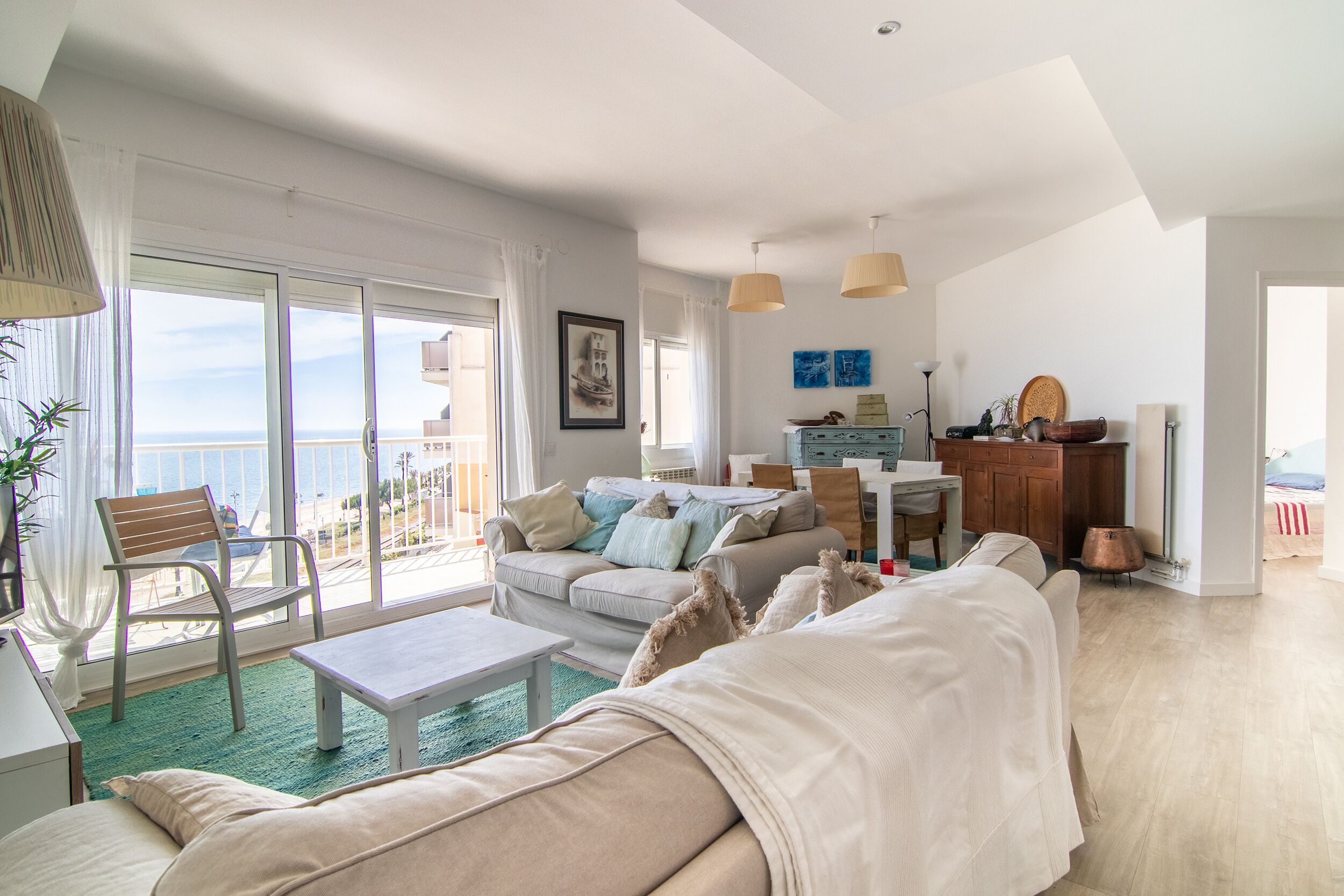 Stylish Sea-view Apartment With Parking And Wi-fi - Malgrat de Mar