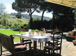 Opções para refeição ao ar livre