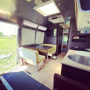Interior - Airstream at The Goat (San Marcos)