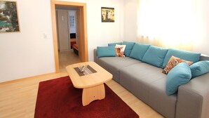Living room - Modern Apartment in Ramsau im Zillertal With Terrace (Ramsau im Zillertal)