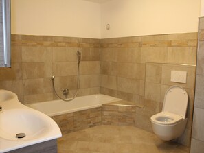 Badewanne, Handtücher