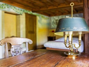 5 bedrooms, individually furnished, bed sheets - Holiday Home in Le Manoir With Jacuzzi in Summer (Saint-Martin-des-Entrees)