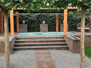 Outdoor pool - Beautiful Child-friendly Villa in North Brabant (Liessel)