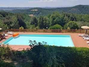 Outdoor pool - Cozy Apartment in Coiano - Castelfiorentino With Swimming Pool (Castelfiorentino)