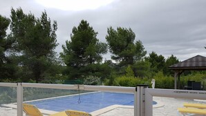 Alberca al aire libre 