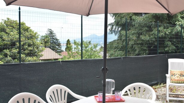 Ferienhaus | Balkon