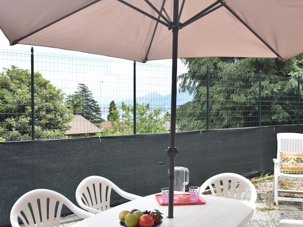 Ferienhaus | Balkon