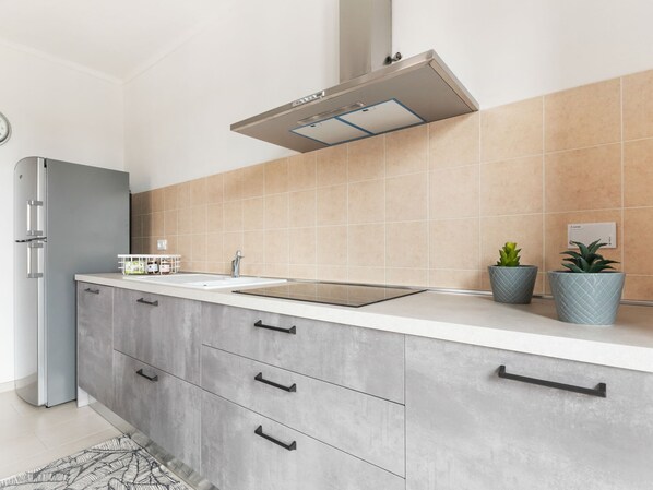 公寓 | 私人厨房 | 炉灶、高脚椅