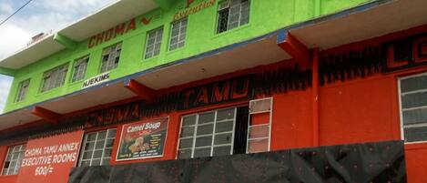 Façade de lâhĂ©bergement