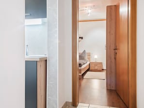 2 bedrooms, bed sheets