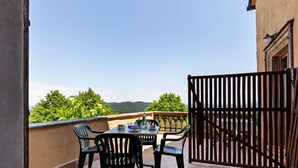 Balcony - Cutesy Apartment in Boccheggiano With Swimming Pool (Montieri)