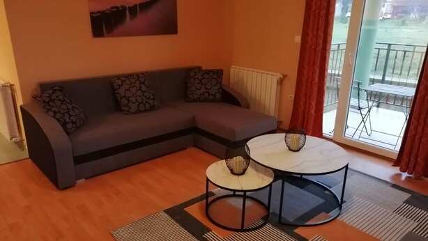 Living room - Classy Apartment in Pula With Swimming Pool (Marcana)