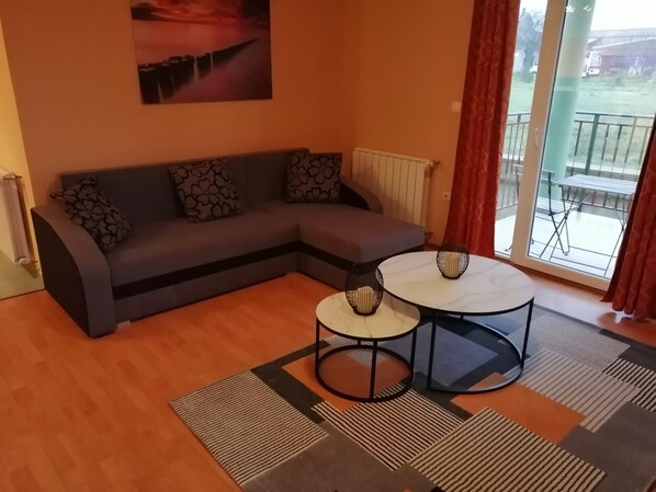 Living room - Classy Apartment in Pula With Swimming Pool (Marcana)