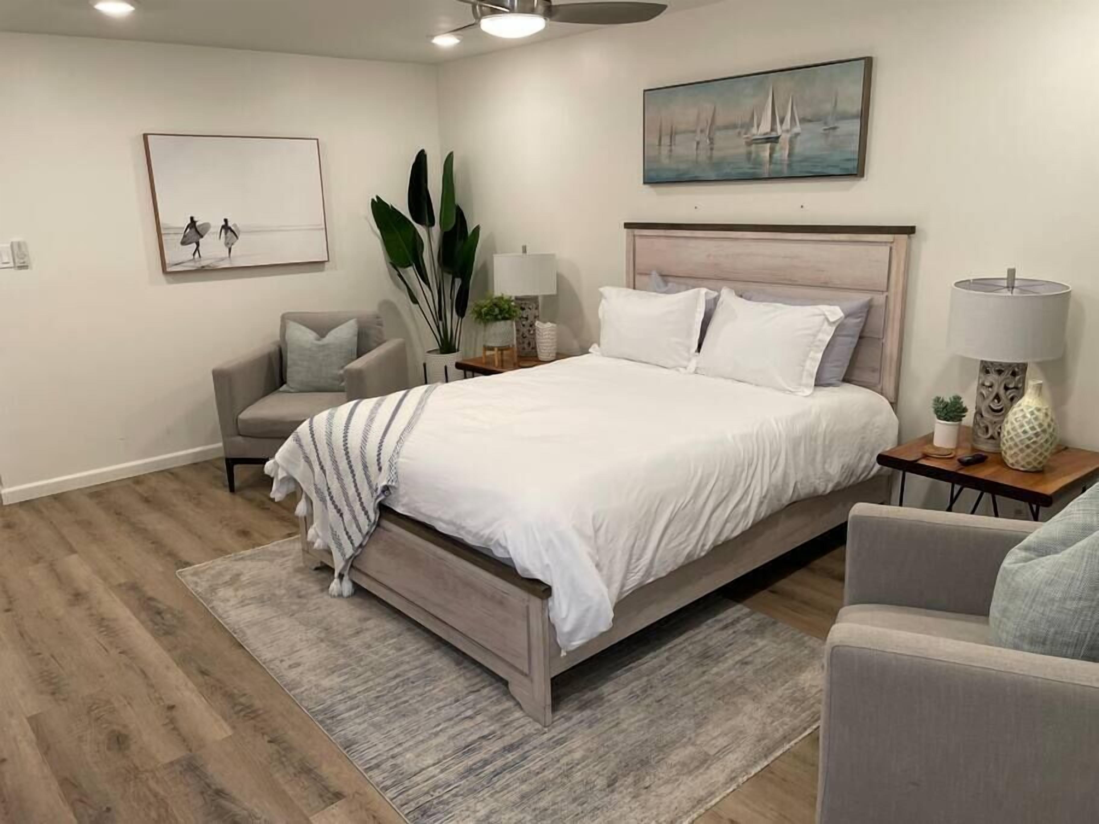 1 bedroom, iron/ironing board, travel crib, WiFi