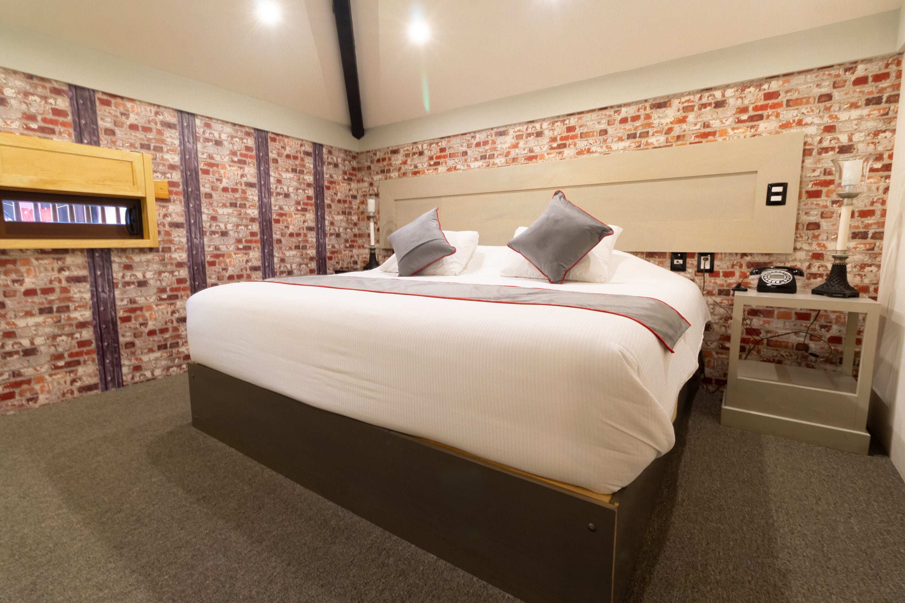 deluxe room (two beds) | premium bedding, desk, soundproofing, iron/ironing board