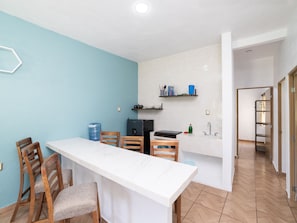 Cabana família, várias camas | Cozinha privada