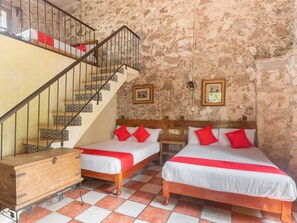 Family Room, Multiple Beds | Free WiFi, bed sheets - Rancho Hotel El Carmen (Tlapacoyan)