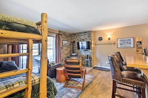 TV, DVD player - Walk to Ski Lift & Village: Lovely Kirkwood Condo! (Kirkwood)