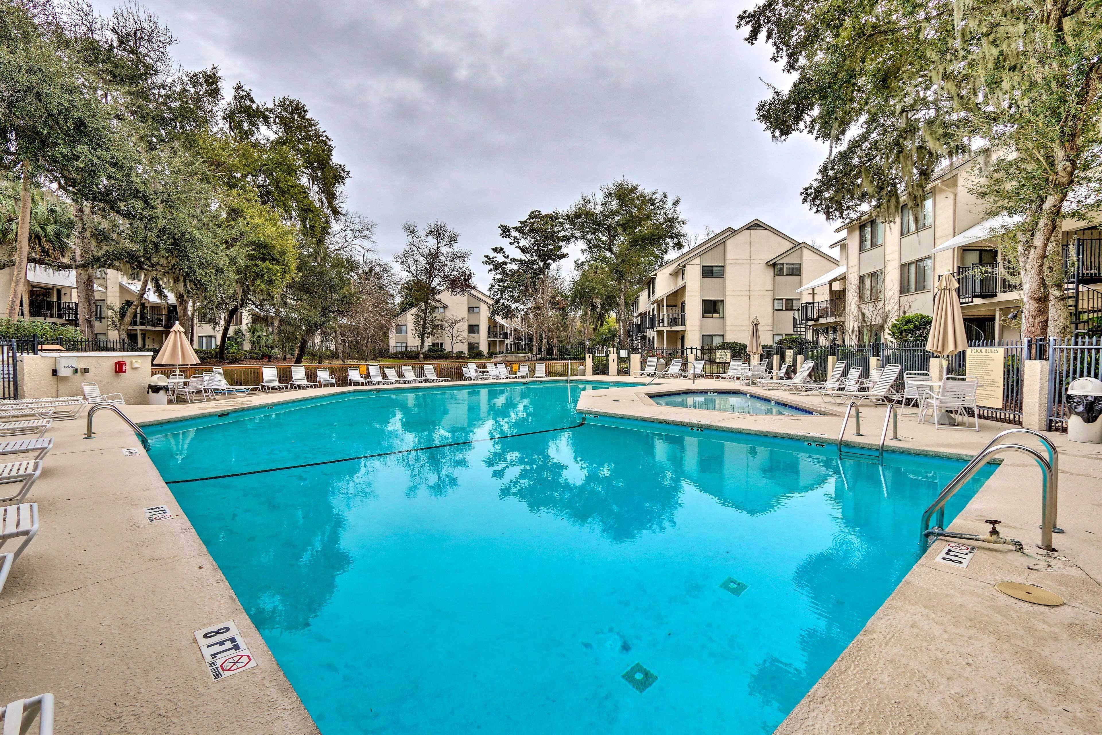 Piscine chauffée