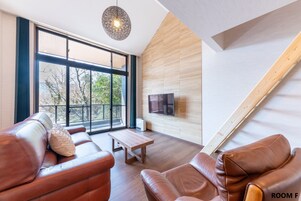 VILLA F, Western style Room, 55.48 square meter + Loft | Living area