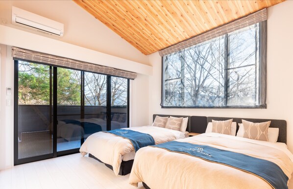 VILLA A, Japanese-Western style Suite, 80.63 square meter + Loft | Individually decorated, blackout drapes, iron/ironing board, free WiFi - Villa Hakone Stage (Hakone)