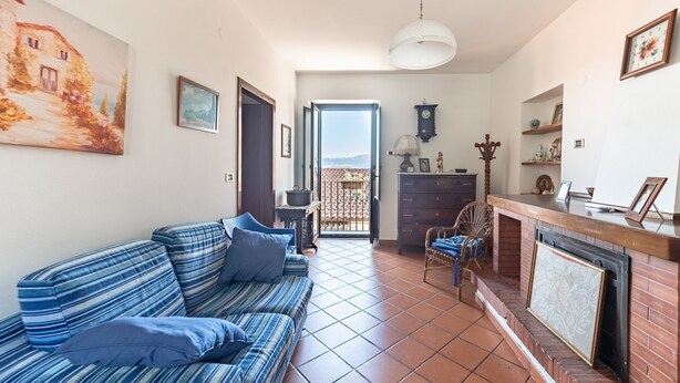 Living room - Attractive Holiday Home in Bosco With Garden (Montecorice)