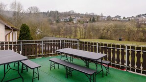 Balcony - Spacious Holiday Home in Hallenberg With Terrace (Hallenberg)