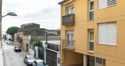 Modern Apartment in Cassa de la Selva With Balcony