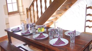 Dining - Gorgeous Mansion With Pool by the Riverside in Juillac (Juillac)