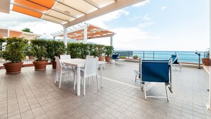 Balcony - Lively Apartment in Villammare With Sea View (Vibonati)