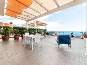 Balcony - Lively Apartment in Villammare With Sea View (Vibonati)