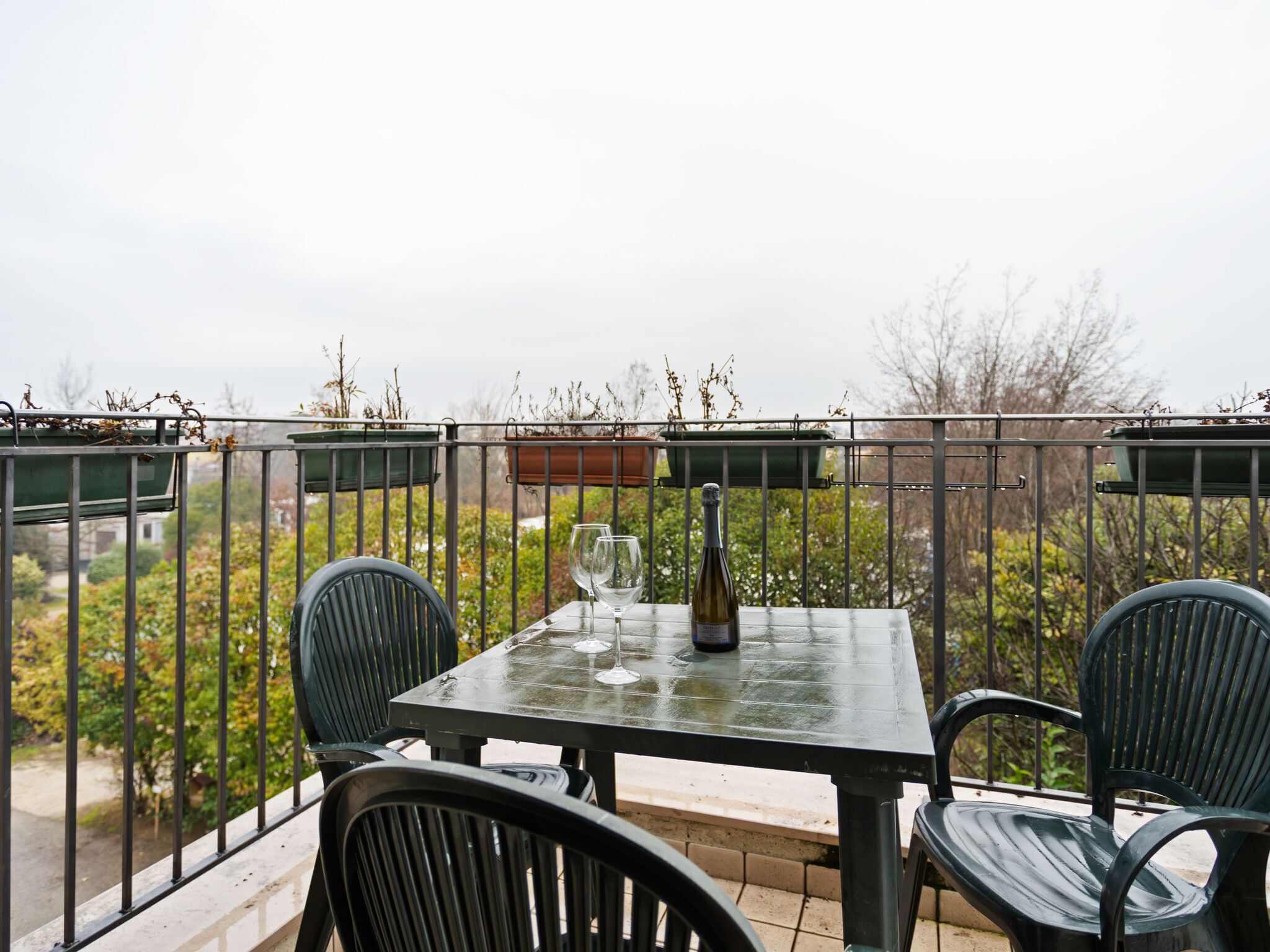 Ferienhaus | Balkon